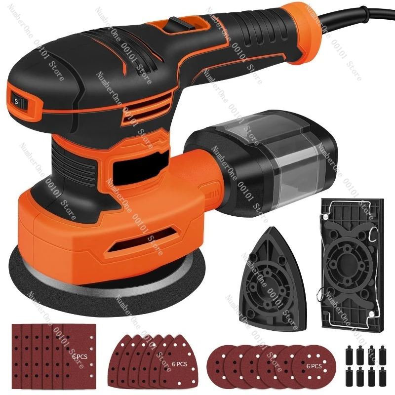 Sandpaper Machine Speed Adjustable Grinding Machine Paint Wall Putty Polishing Machine