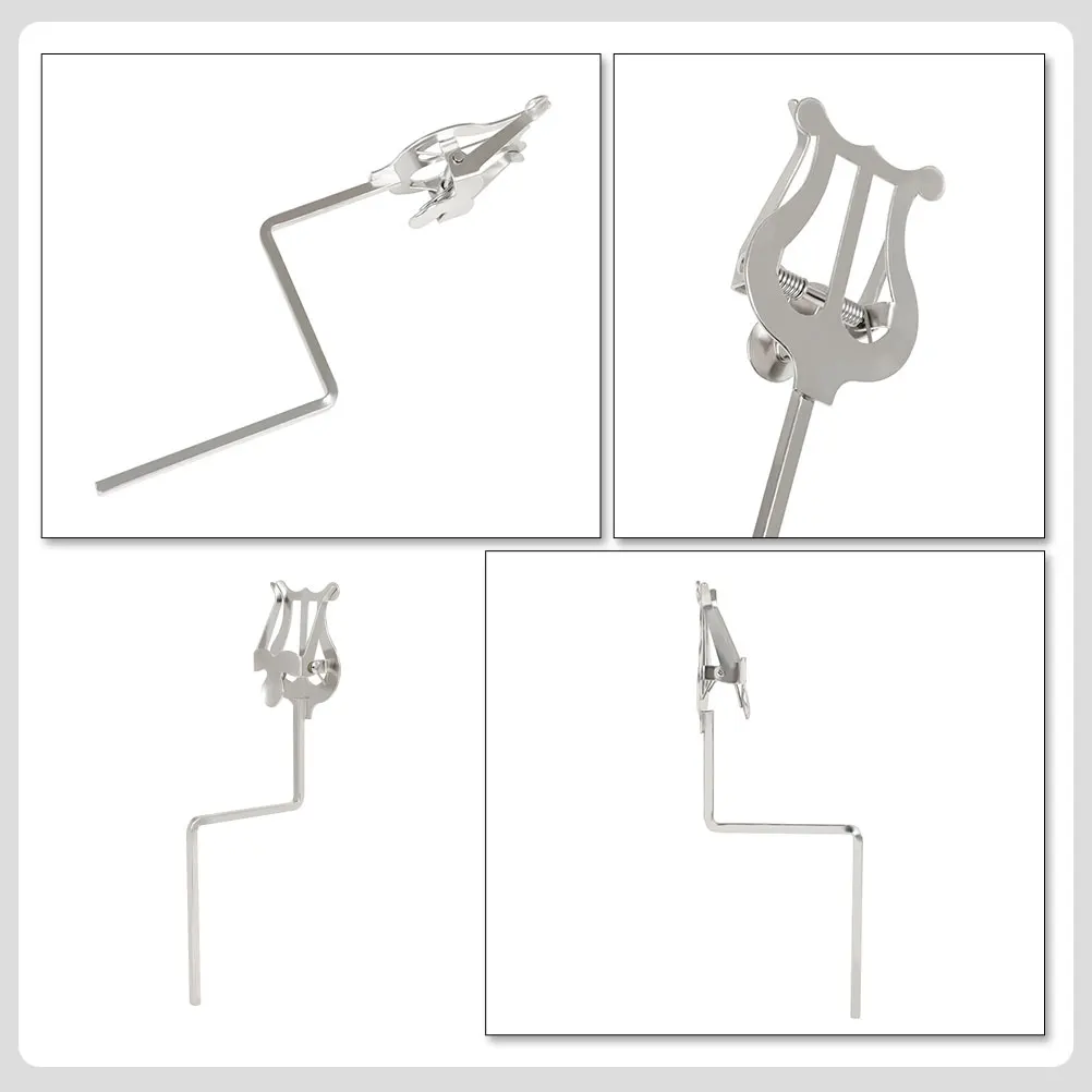 

Saxophone Sheet Music Holder Clip Tenor/soprano Score Clamp Lyre Clips Page Iron