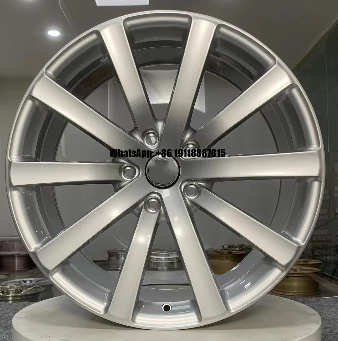

YLC 18x8.5 19x9 Chrome Alloy Wheels 5x112 5x120 5x114.3 for Audi A4/A6 Polished Lip Wholesale Price