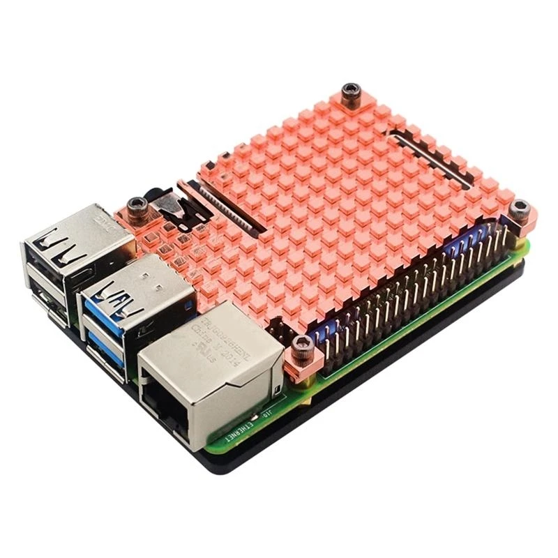Y1UB Copper Heat Sink Cooling Pad อุปกรณ์กระจายความร้อนแบบพาสซีฟสำหรับ 4B