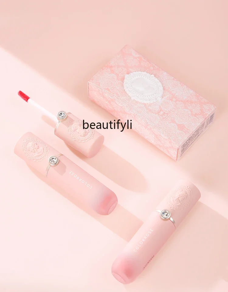 

Embossed milk cream lip mud, new female nude lipstick, lipstick suitable for spring and summer