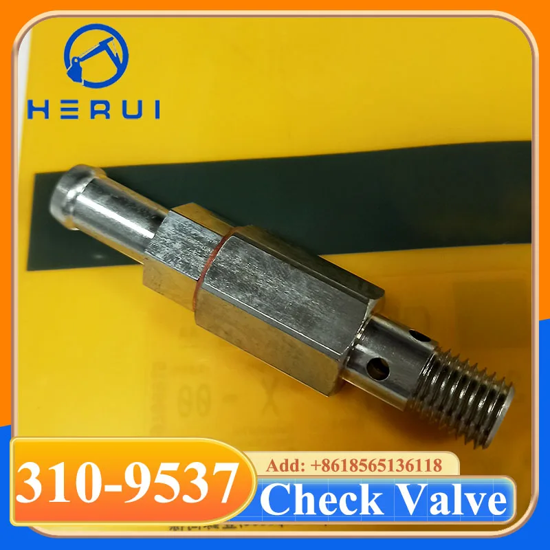 

Excavator Parts 310-9537 Common Rail Valve E312D E313D E319D E320D Excavator Check Valve 3109537