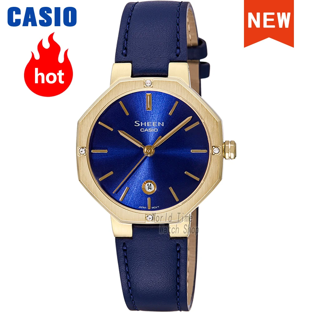 

Casio women watch SHE Series top brand Waterproof Quartz watch Stylish simplicity ladies Gifts Clock watch reloj mujer relogio