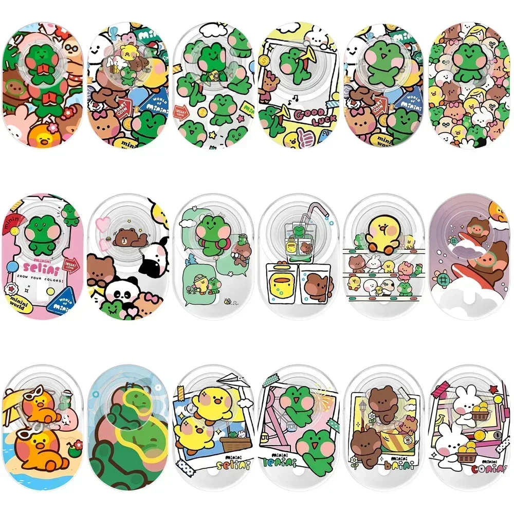 

Cartoon Animals Friends Magnetic Phone Stand for IPhone 11 12 13 14 15 Pro Max Holder Mount Support for Samsung Galaxy S24 Ultra