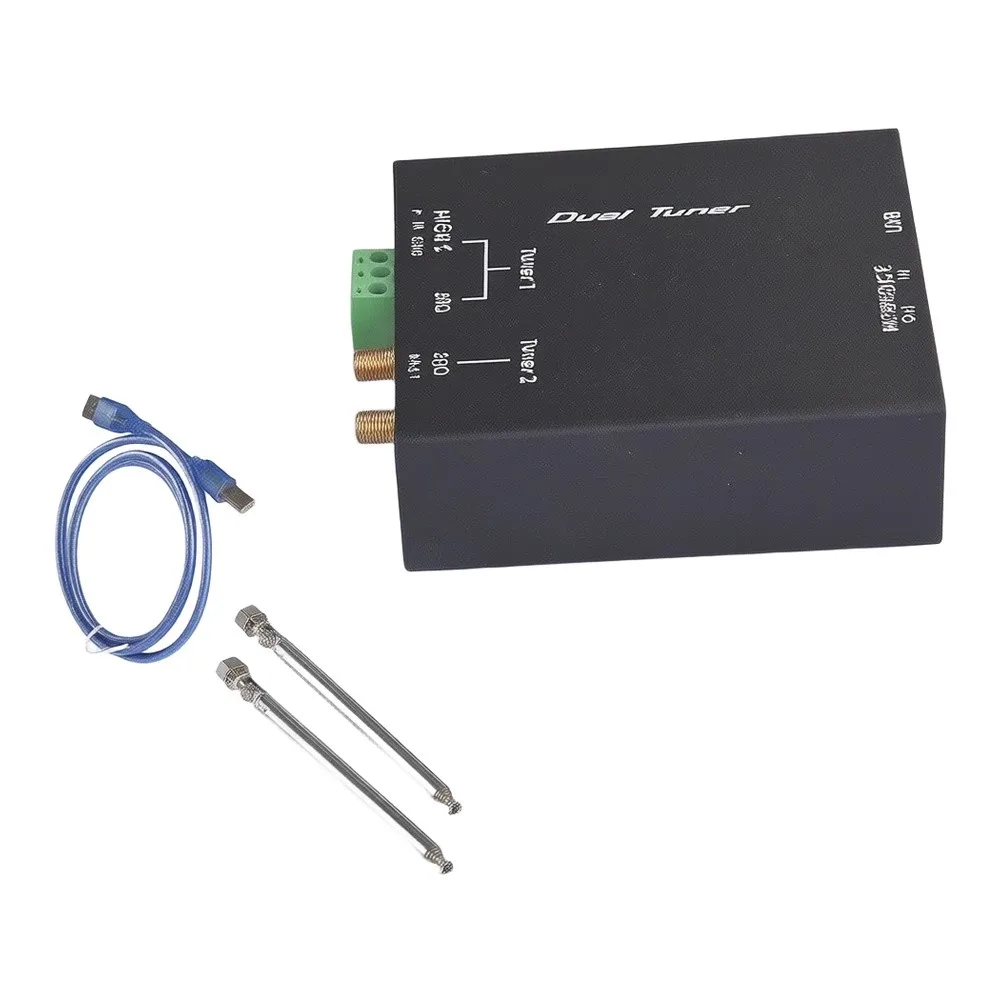 1 Set 14-Bit Radio Receiver For RF Communication Testing Dual Tuner 1kHz-2GHz For Spectrum Analyzer Device Instrument Part