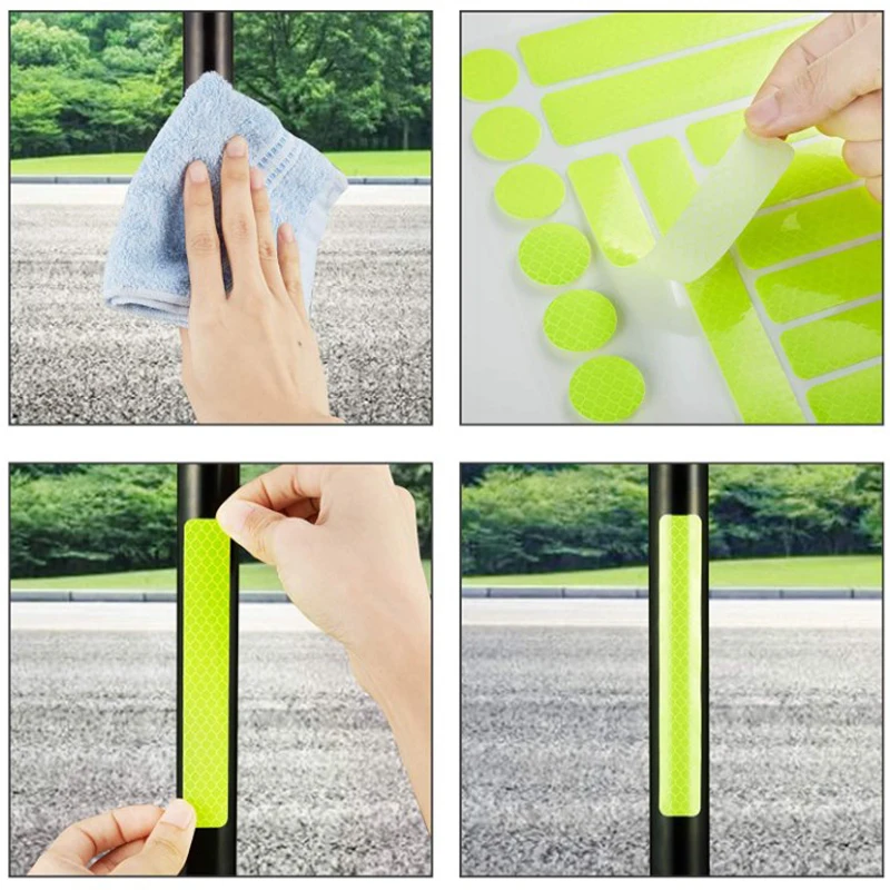 

Reflective Stickers For Bicycle Warning Film Auto MotorcycleReflective Tape For Security Protection