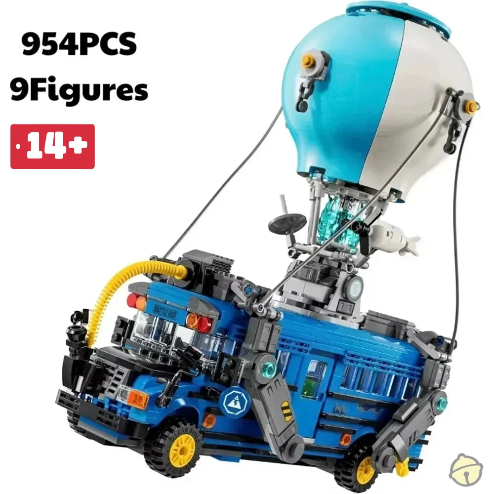 

В наличии 954 шт. новый продукт 77037 Ghost Secret Realm Super Rover Battle Bus собранный мальчик детский строительный блок игрушки