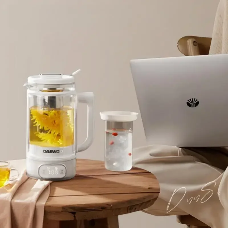 

l For DAEWOO 50Hz HealthCare Pot Double Layered Anti Scalding Office Home Teapot Mini Electric Pot Glass Health Pot Tea Kettle