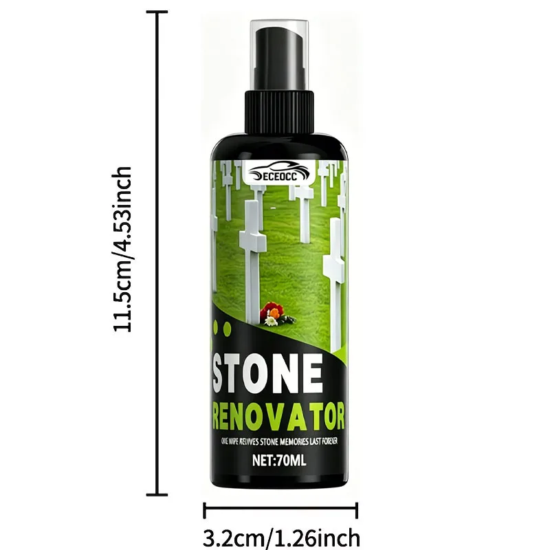 Heavy Duty Marble Restore Cleaner, Hard Water Mark & Oxidation Remover, Stone Surface Refurbishment Solution