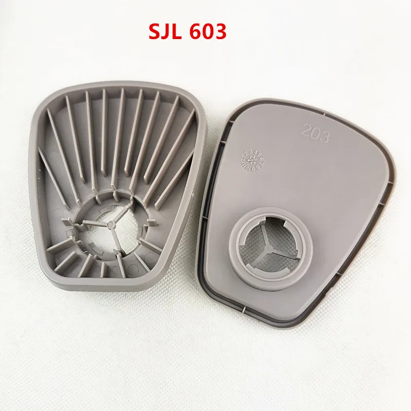 1Pair  SJL 603 Filter Adapter Platform For Attaching 5N11 And 5P71 Use  6200 7502 6800 Mask Same 3M 603 Efficacy