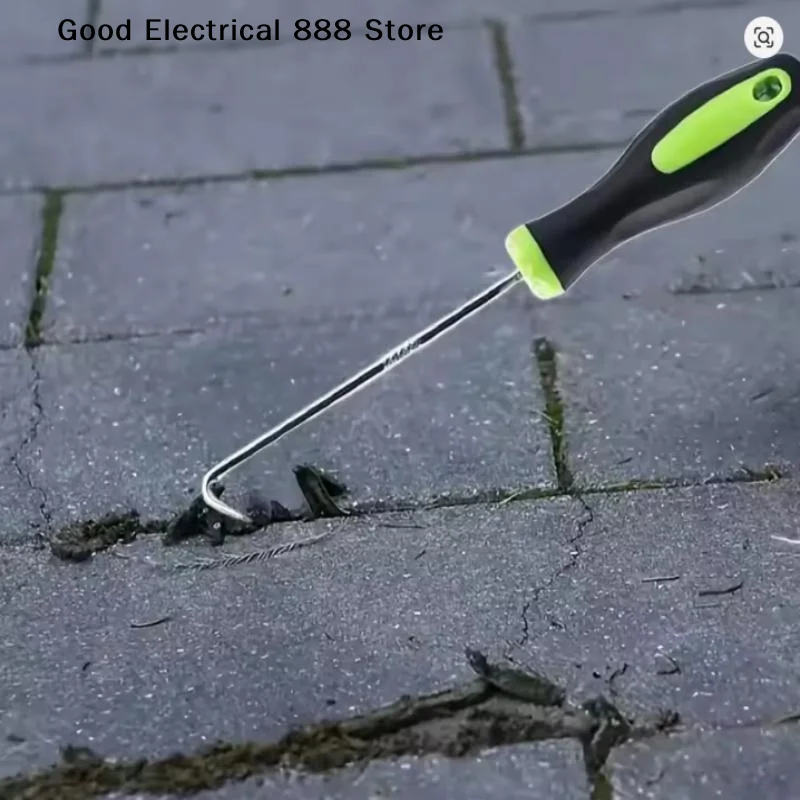 【G】1pc Heavy-Duty U-Shaped Metal Hook, Lawn Loosening Tool, Perfect For Weeding And Soil Removal, Sturdy Construction