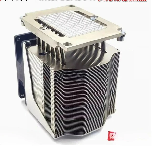 4U Side Blowing LGA3647 Server 6 Heat Pipe 2U to Strong C620 Rectangular 1U Air Cooled CPU Heat Sink Fan