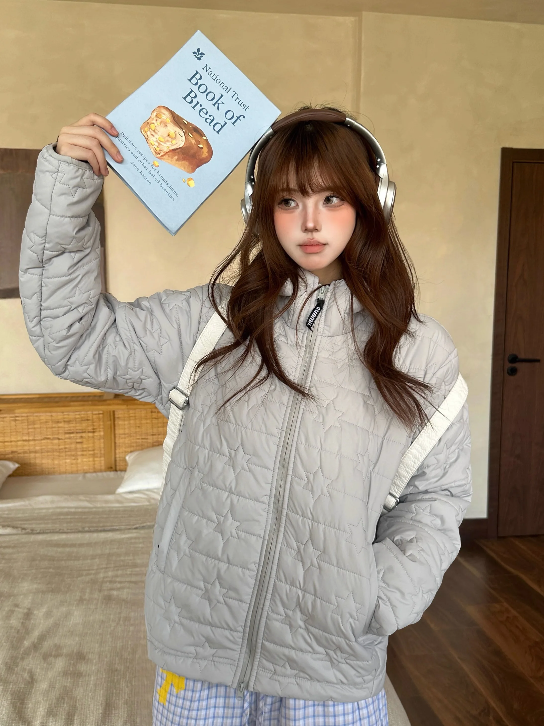 

Retro American Starlet Cotton Jaet with Hood for Men And Women Warmth Guaranteed Winter Outerwear Slimming Effect