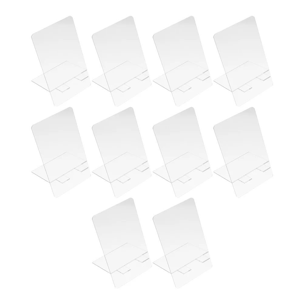 10 قطعة لوحة مذكرة أكريليك لسطح المكتب لوحة كتابة رسائل متعددة الوظائف للاستخدام المنزلي والمكتب مستلزمات مكتبية مستلزمات منزلية #5