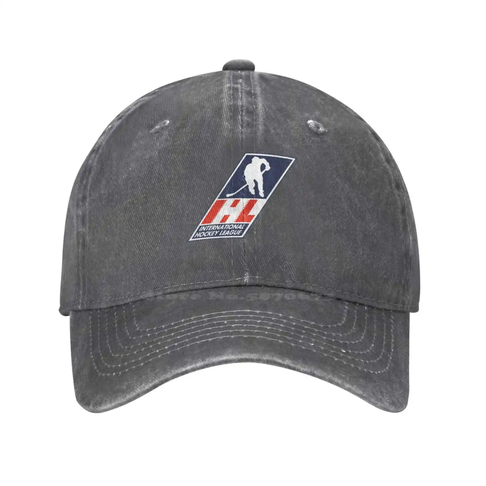 Gorra de béisbol con logotipo de la Liga Internacional de Hockey (IHL), gorra vaquera de calidad, gorro de punto