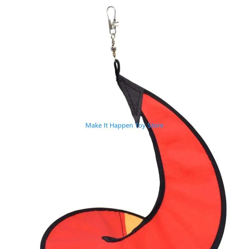 28EC Decoratieve hangende kleurrijke windmolen windsocks voor thuis/café Supiles stoffen speelgoed