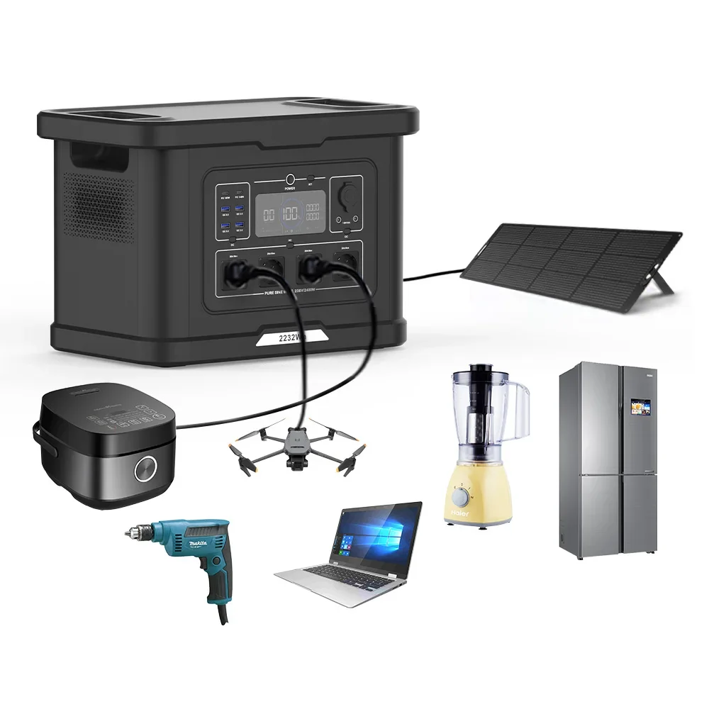 Supply Ups Lifepo4 Mobile 3kw Tragbare Powerstation Fast Charge 3000w Solar Generator 2000w Portable Power Station 2400w