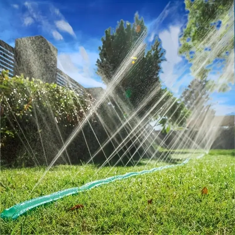 1 Set of universal Standard Vinyl Sprinkler Hose -70% Water Saving, Drip Technology, Perfect for Garden Beds, Easy to Use and in