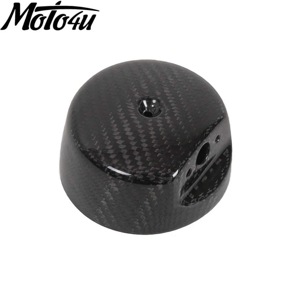 

MOTO4U 100% Carbon Fiber Instrument Front Dash Cover Motorcycle Modification Gloss Guard Twill Fairing For BMW R18