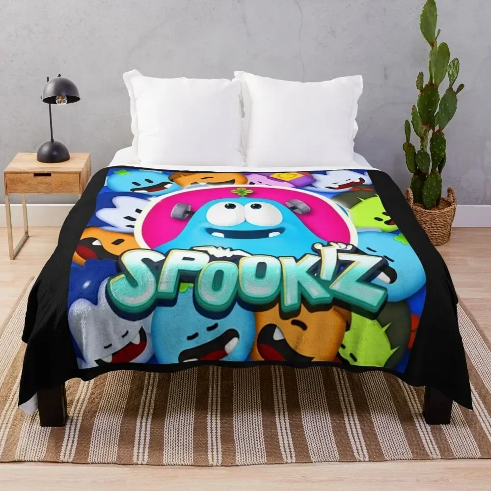 

Spookiz costume spookiz kids shirt gift for fans Throw Blanket All Season Soft Lightweight Blanket for Home