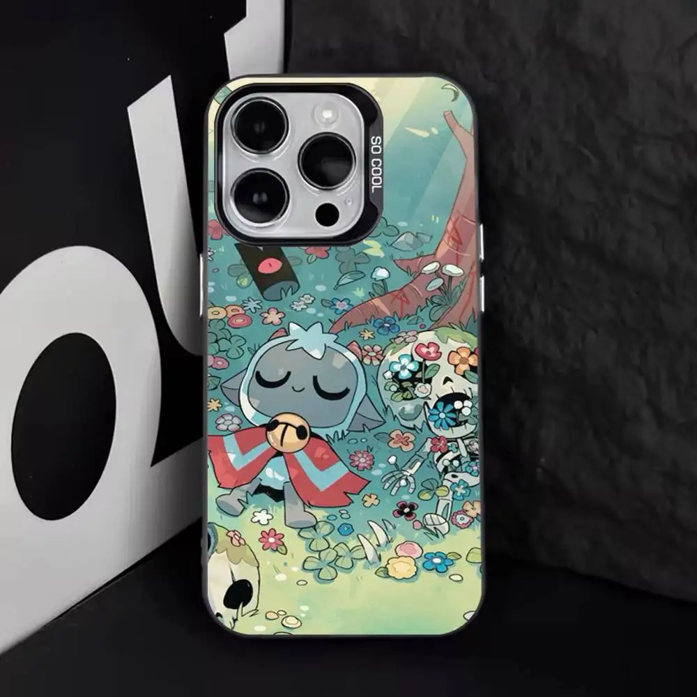 Game Cult Of The L-Lamb Phone Case For iPhone 17,16,15,14,13,12,11,Pro,Max,Plus,E,Air,Mini Black Tpu Cover