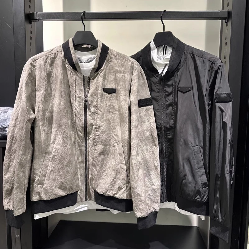 

Autumn And Winter Golf Jacket Men's New Zipper Comfortable Lightweight Camouflage Golf Clothes Sports Long Sleeved Jacket