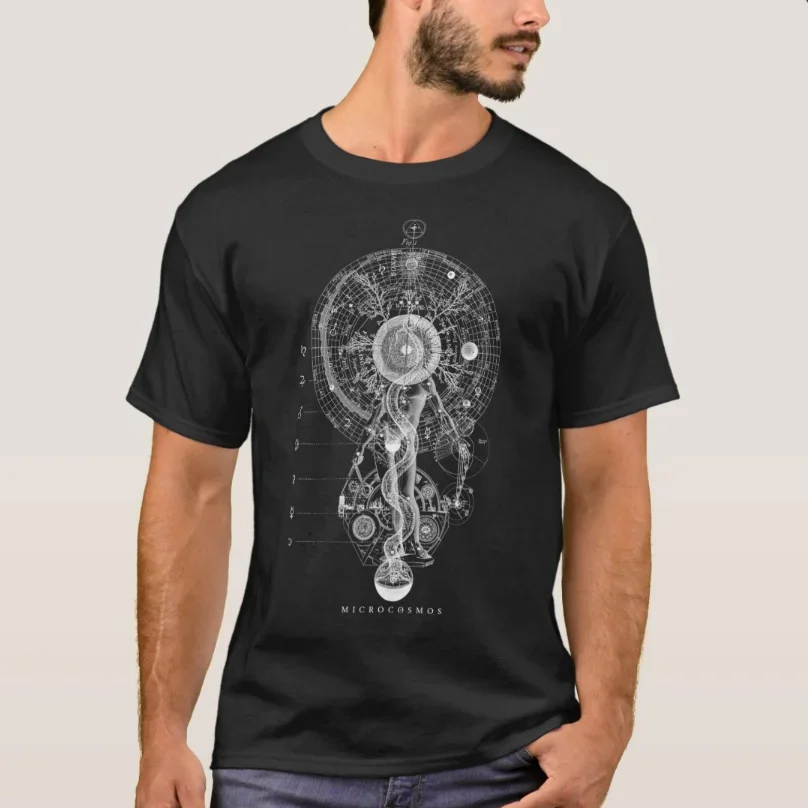 

Microcosmos Godhead Occult Sacred Geometry T-Shirt New 100% Cotton O-Neck Summer Short Sleeve Casual Mens T-shirt Size S-3XL