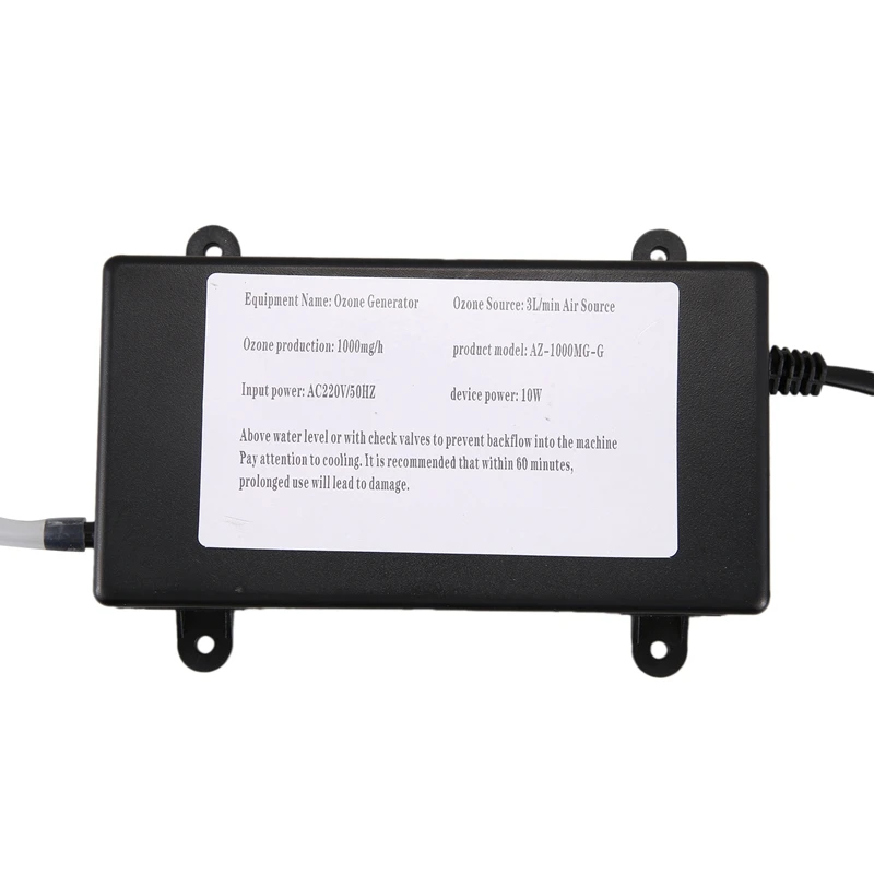 منقي الهواء مع مولد الأوزون ، منقي الهواء ، علاج الفاكهة ، خزان الأسماك النباتية ، الاتحاد الأوروبي التوصيل ، المعالج بالأوزون ، 5X ، 1000Mg
