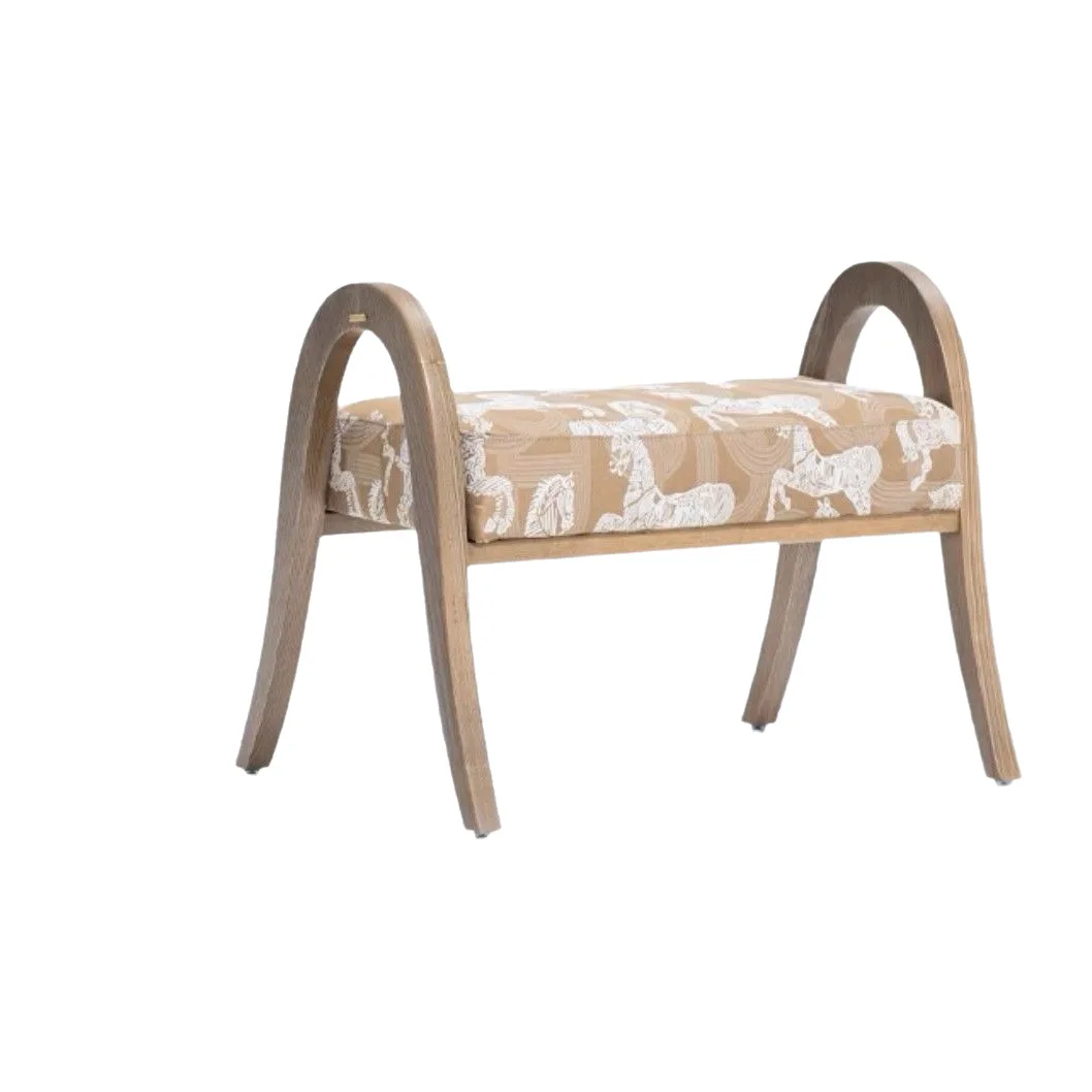 LH shoe changing stool multi-purpose solid wood bedside study pedal door shoe changing stool