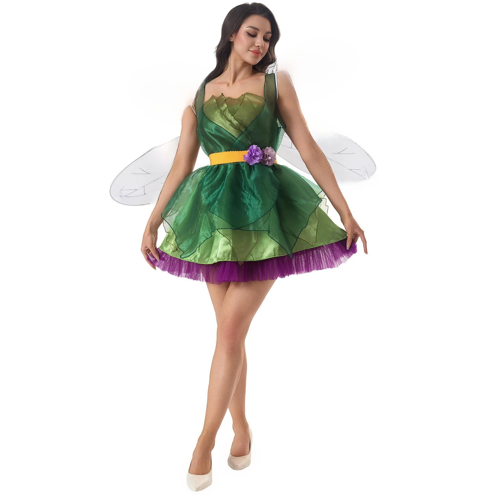 Adulto een Fata loween Costume Dr Stage Performance Outfit Etnico Faion Abbigliamento da donna Tradizionale Nazionale Sle