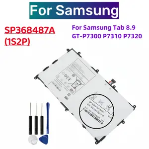 Bilashmart BackShell SP368487A (1S2P) 6100mAh Tablet Battery Samsung Galaxy Tab 8.9 GT P7300 P7310 P7320 Replacement Battery +Tools