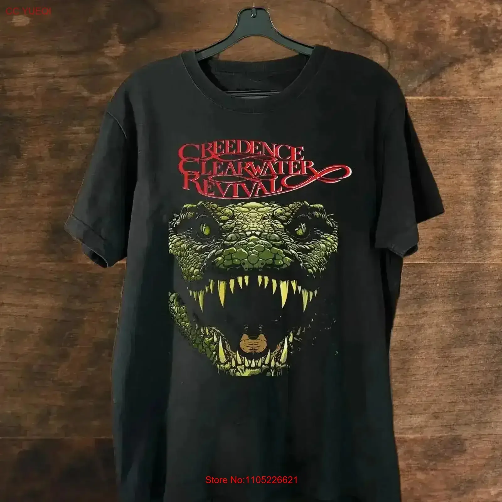 NEW Creedence Clearwater Revival Logo Band For Fans to 5XL T shirt BM1099 vintage Washed Slightly Breathable vintage Washed