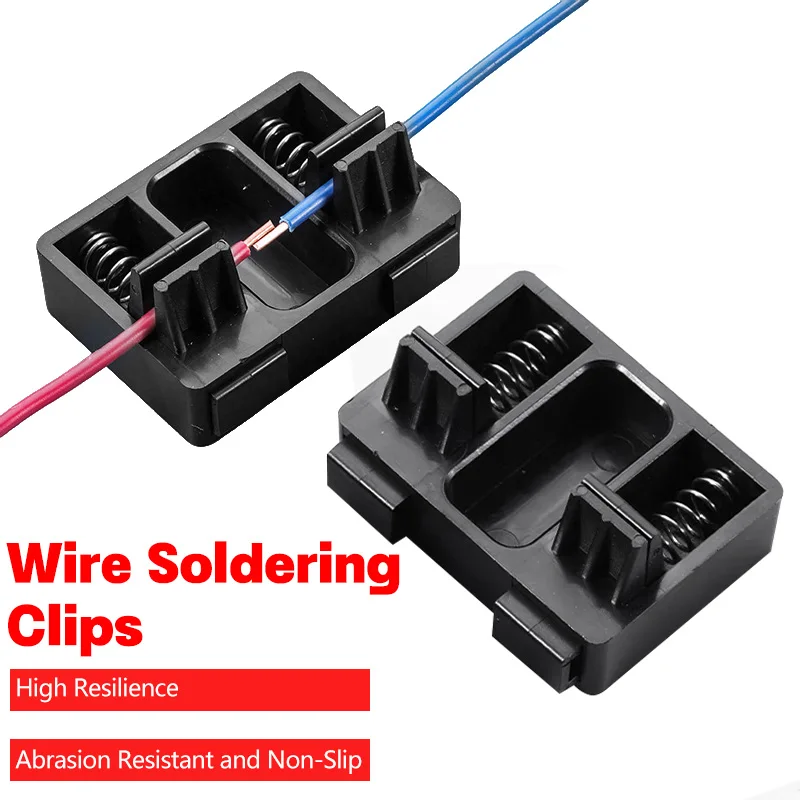 

1-5PCS Welding Wire Fixture Adjustable Durable Plastic Welding Table Clamp for Thick Thin Wire Cable Clamps Welding Repairing