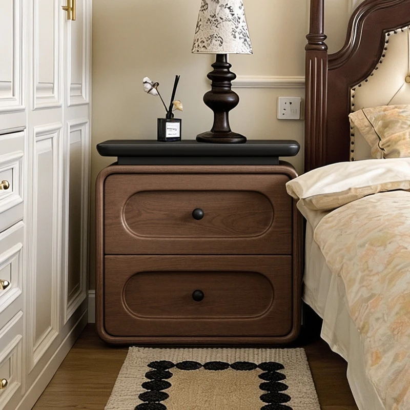 Antique storage, small retro bedside tables, home installation-free