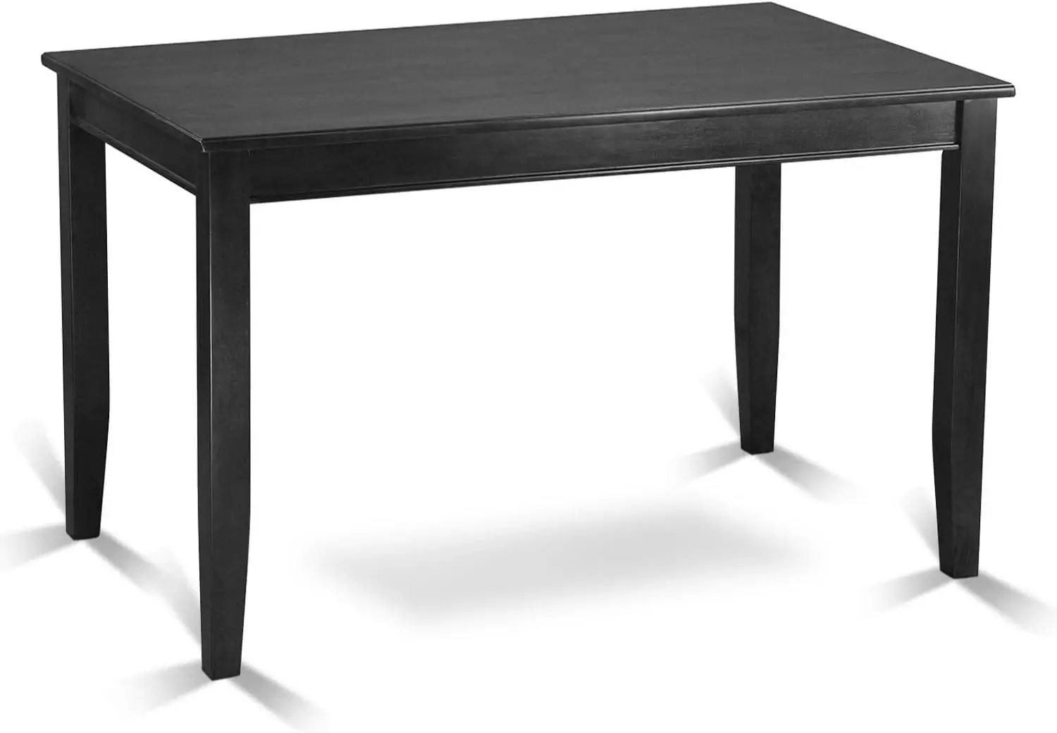 

BUT-BLK-T Buckland Rectangle Counter Height Table for Small Spaces, 30x48 Inch, Black