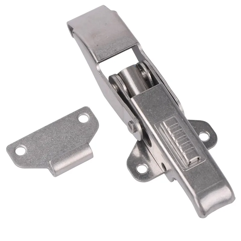 Kastdeur Hasp Elektrische Box Lock Toolbox Medische Instrument Apparatuur Pers Impact Type Veer Veiligheidsvergrendeling