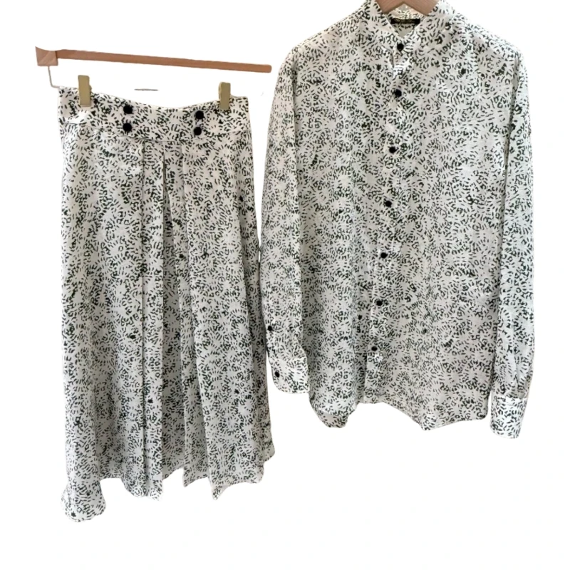 

Стильный женский комплект с юбкой, повседневный дизайн с шикарным летним и воздушным женским комплектом с юбкой и топом, для WeatherAG2538