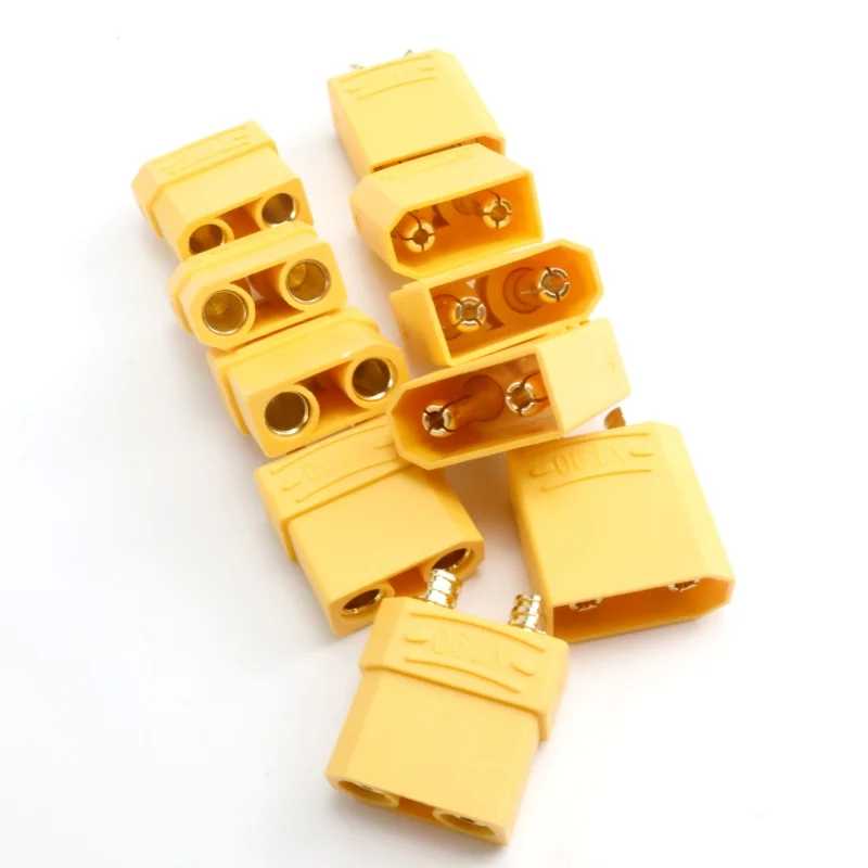 

100 Pair XT90 Male And Female Bullet Connectors for RC Lipo Battery Plug Wholesale Dropship