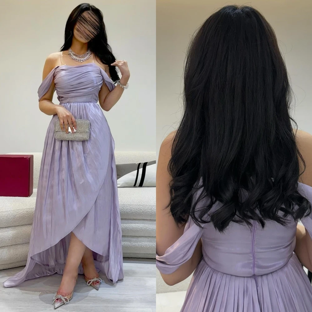 

Customized Chiffon Sash Sequined Pleat Christmas Straight Strapless Bespoke Occasion Gown Long Dresses