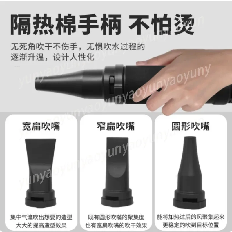 High Power Pet Hair Dryer, Double Fan Dog Blower for Large Breeds, Professional Grooming Force Dryer