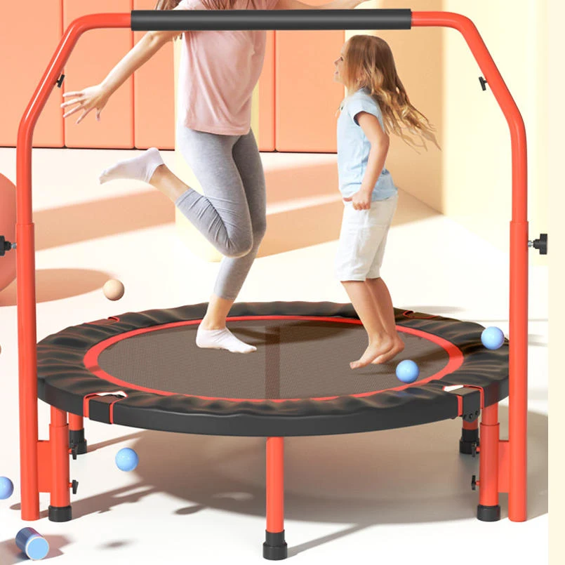 Nuevo trampolín interior de altura ajustable para gimnasio en casa para niños, trampolín que rebota para deportes al aire libre, regalo de Fitness para niños