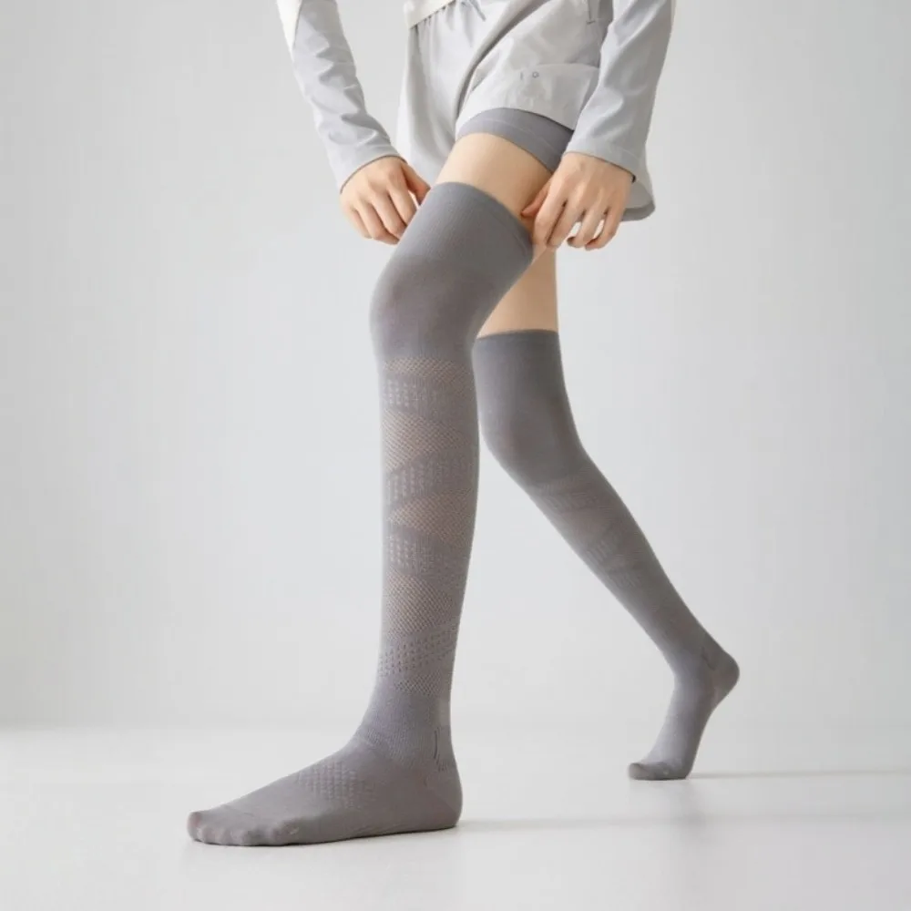 Knee High 9-15mmHg Compression Socks Circulation Elastic Graduated Pressure Socks Athletic Recovery Sports Stockings