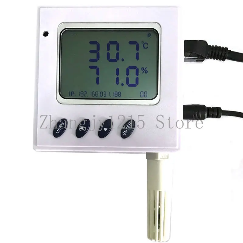 30pcs Ethernet Type Temperature And Humidity Transmitter IP Network Sensor SNMP Protocol Inlet Probe