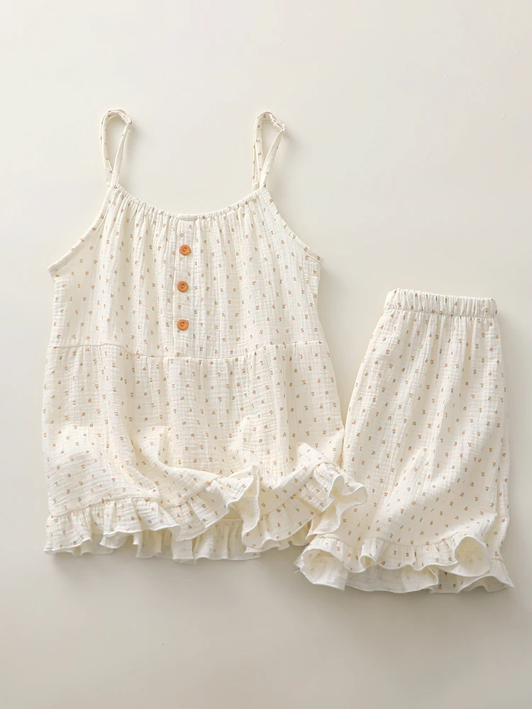 

Cotton Nightgown Women's ort Sve Nightdr Adjustable Strap Lace Trim Home Spwear Lightweight Breathable Summer Dr