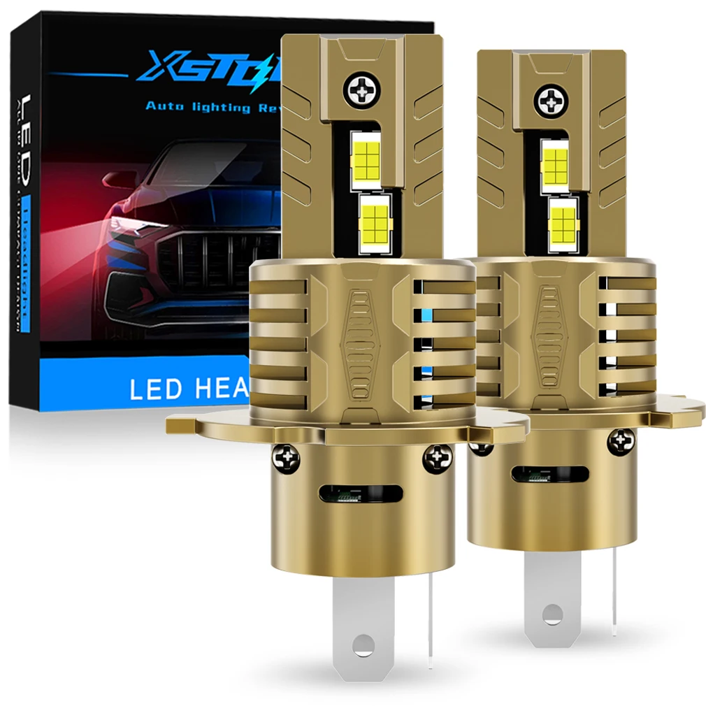 XSTORM H4 LED Headlight 30000LM 300W Car Light Bulbs H4 Led Canbus Auto Hi/Lo Beam 6500K Headlight for Car CSP 3570 Chip White