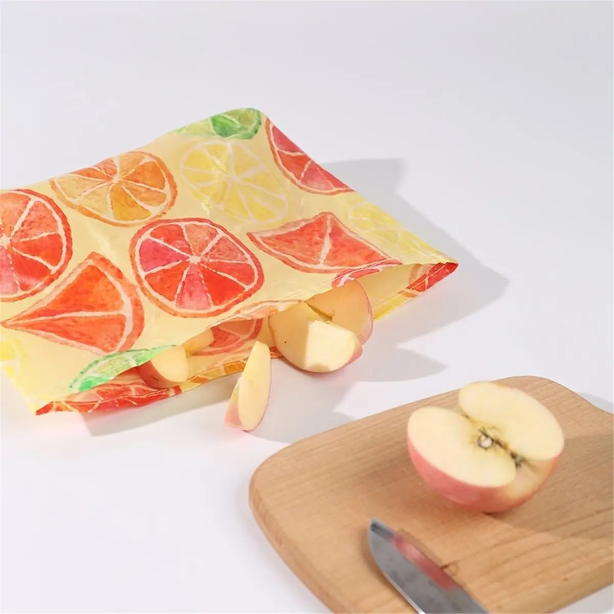 2026 Trend 1set/3pcs Reusable Beeswax Food Storage Bags, Eco-Friendly Sandwich and Bread Bags, Reusable Snack and Lunch Bags