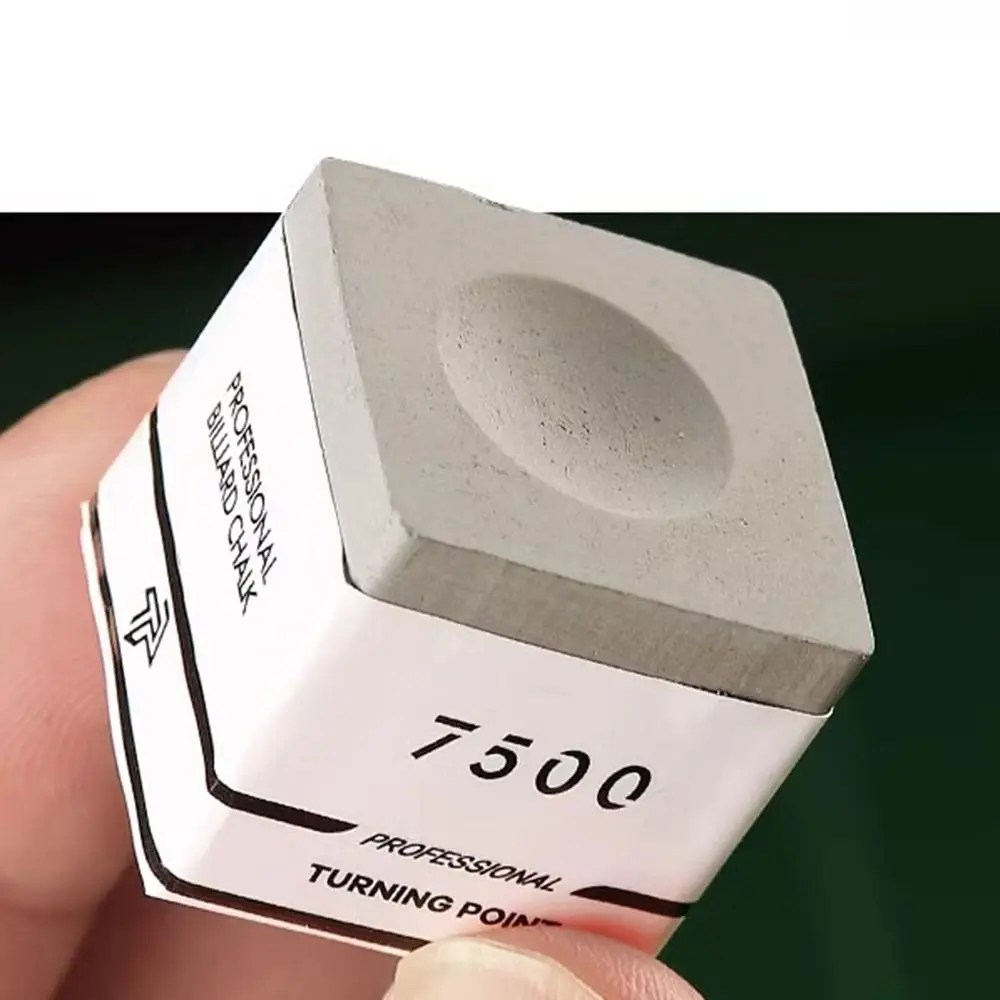 Square TP7500 Billardkreide Rutschfest Rosa/Grau Snooker Neutrale Poolkreide Feines Pulver Billardkreide Billardzubehör – Detail 4