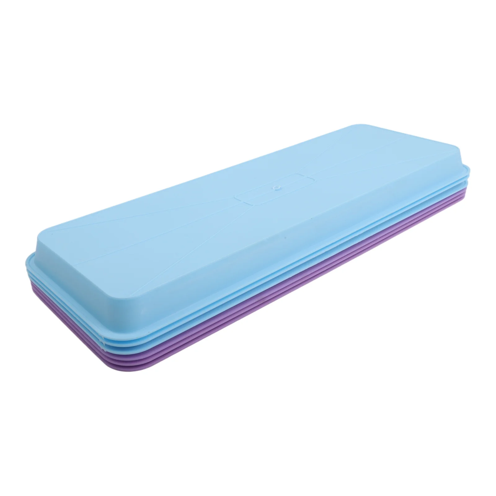 6 Piece Rectangular Plastic For Flower Pot Saucers for Indoor Outdoor Drip Trays to Manage Water Without Leakage