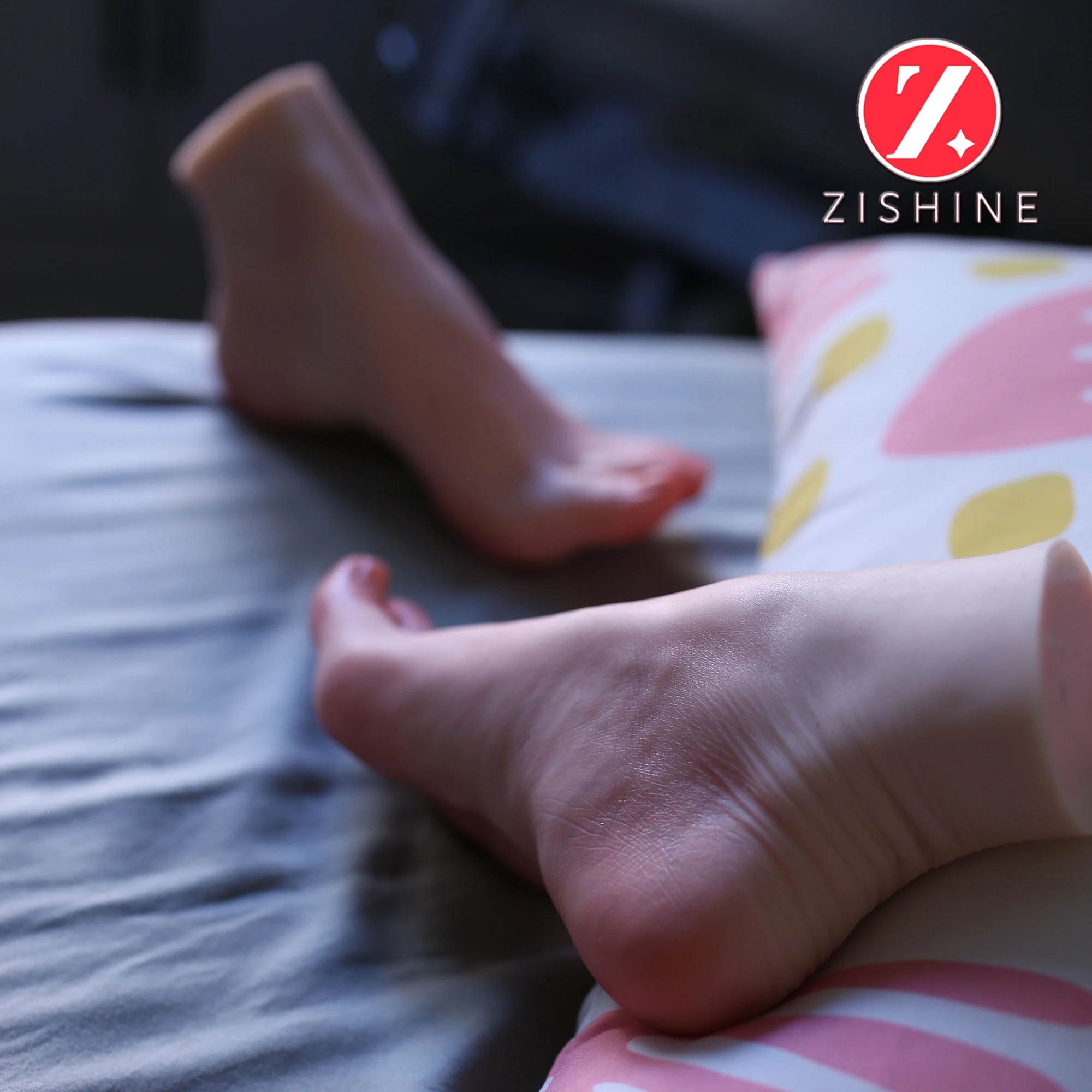 سيليكون نموذج القدم أنثى عارضة أزياء قدم الوثن ل Footjob أظافر صناعية الفن أحذية مجوهرات عرض أقدام مخصصة نابض بالحياة DZT37 #6