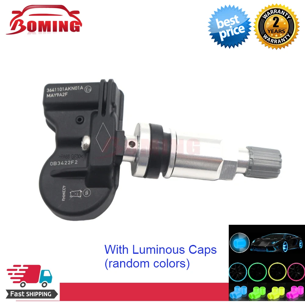 

Датчик давления в автомобильных шинах 3641101AKN01A TPMS для Great Wall Poer Tank 300 Haval Jolion H5 H6 F7 ORA Black Cat ‌ 433 МГц